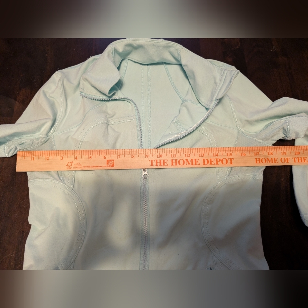 Lululemon Define Jacket Women's 10 Aqua Jacket - Picture 7 of 7